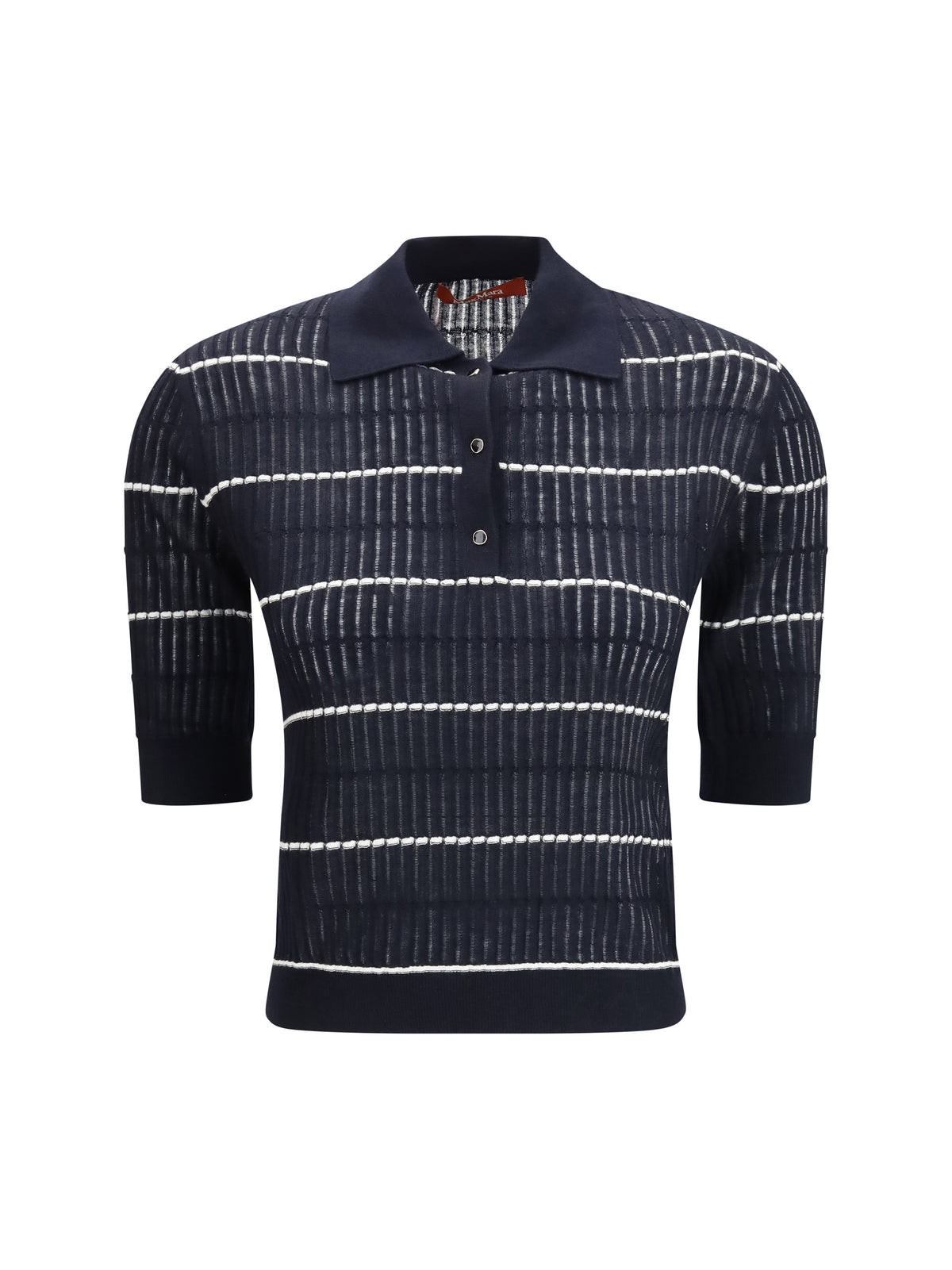 Max Mara Studio Polo Gallo in wool and silk - Blue