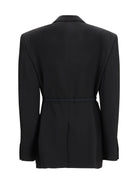 Balenciaga Barathea wool tailored Jacket - Black