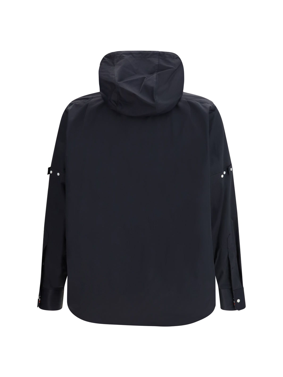 Thom Browne Nylon cotton hooded Jacket - Navy
