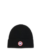 Canada Goose Rib Toque merino wool Beanie - Black - Noir