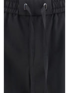 Dolce & Gabbana Wool gabardine jogger Pants - Black