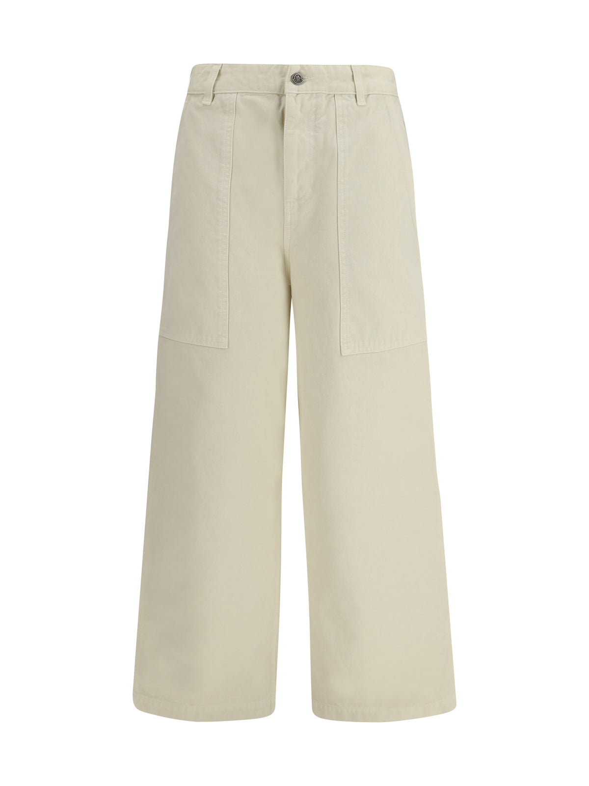 Moncler Cotton Pants - Light Beige