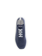 Kiton Fabric Sneakers - Indaco