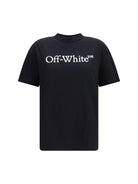 Off-White Big logo Bookish T-shirt - Black-White