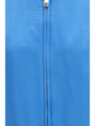 Versace Silk zipper Jacket - Azur