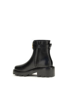 Valentino Garavani VLogo Signature Ankle Boots - Black