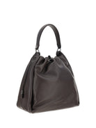 Brunello Cucinelli Leather Shoulder Bag - Testa Moro
