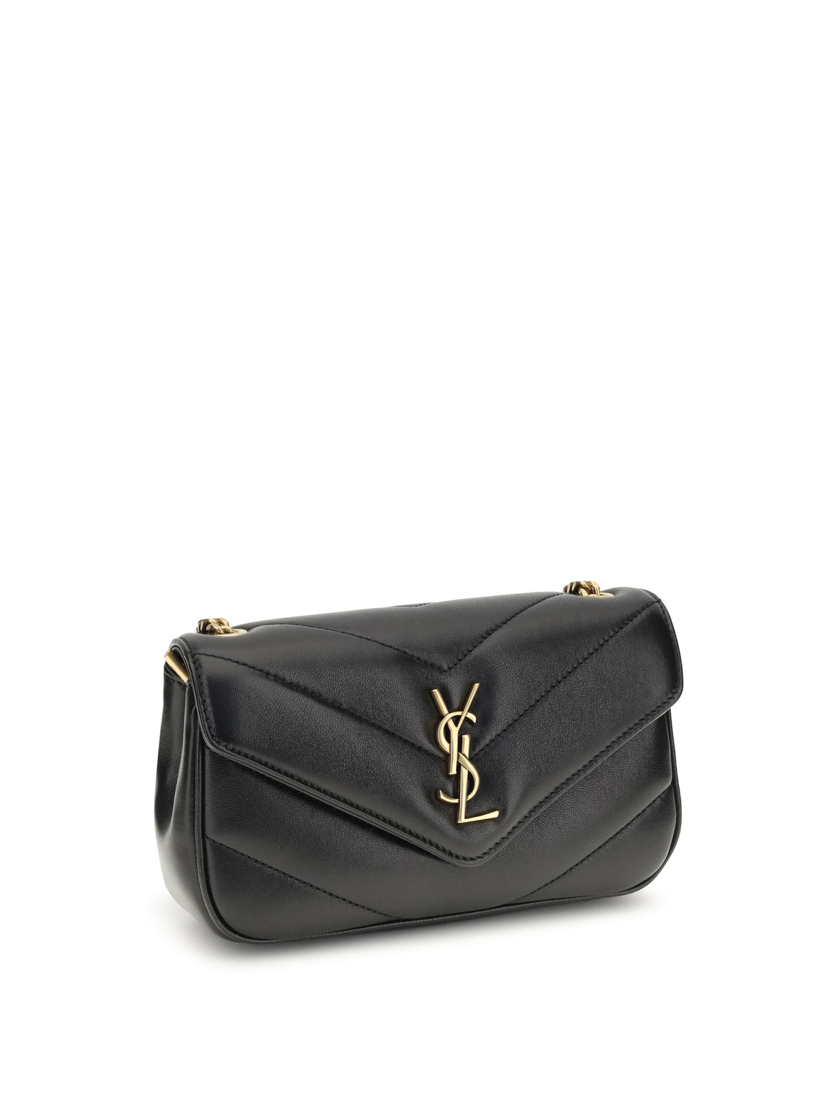 Saint Laurent Lou Lou mini Shoulder Bag - Black