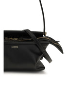 Loewe Whisker glazed calfskin Shoulder Bag - Black