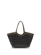 Dragon Diffusion Medium Nantucket Handbag - Black/Khaki