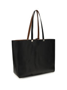 Valentino Reversible Rockstud calfskin Tote Bag - Black/Selleria