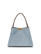 Fendi Medium Way Handbag - Denim Ch+Sellier+Os