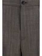 Dries Van Noten Penrud straight-leg Pants - Cement
