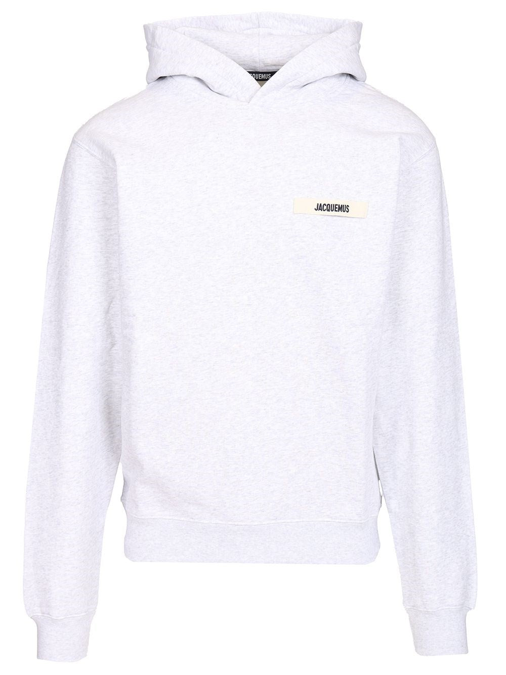 Jacquemus "Gros Grain" Hoodie - Grey