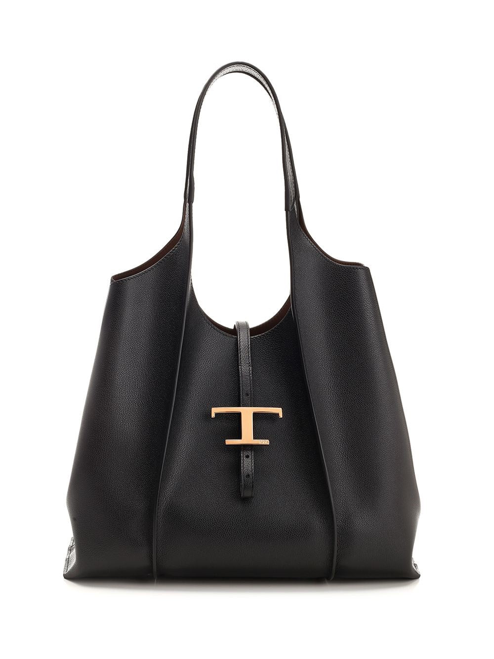 Tod's Medium "T Timeless" Shopping Bag - Black