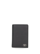 Valentino Garavani "Vlogo Signature" Card Holder - Black