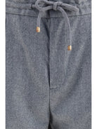 Brunello Cucinelli Virgin wool Pants - Grey Medium