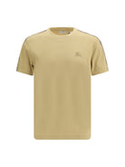 Burberry T-shirt with Check trims - Flax