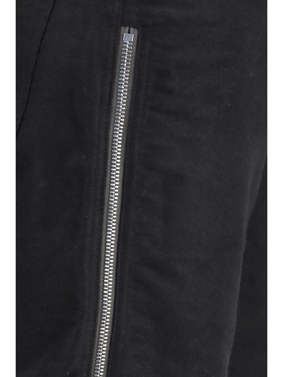 Rick Owens Vega Jeans with side zip - Black
