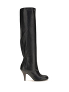 Phoebe Philo Leather High Boots - Black