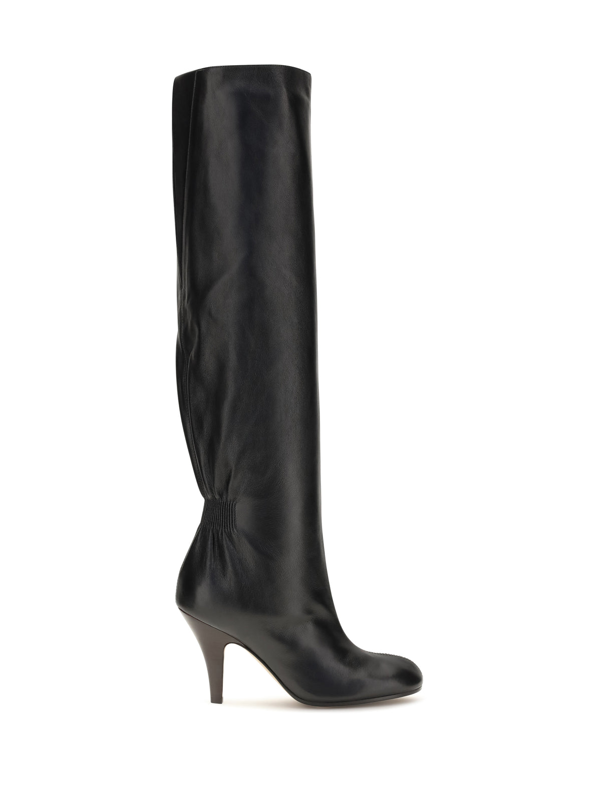 Phoebe Philo Leather High Boots - Black
