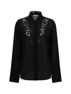 Fendi Georgette Shirt - Black