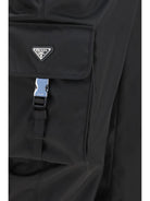 Prada Re-Nylon Cargo Pants - Black