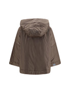 Max Mara The Cube Hooded added Jacket - Very Dark Gold