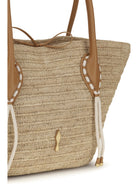 Christian Louboutin Large Venus Basket Shoulder Bag - Natural/Leather