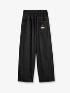 Y-3 Black denim trousers