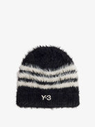Y-3 Knit hat with logo embroidery - Black
