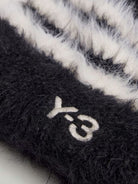Y-3 Knit hat with logo embroidery - Black