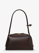 Alaïa Bouledogue leather shoulder bag - Brun Fume