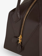Alaïa Bouledogue leather shoulder bag - Brun Fume