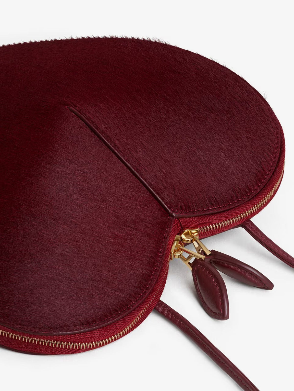 Alaïa Le Coeur Pony Skin Shoulder bag - Cerise