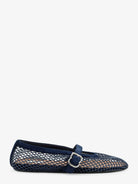 Alaïa Mesh Ballet Flats - Bleu Nuit