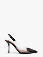Alaïa Le Coeur Slingback PVC and leather pumps - Noir