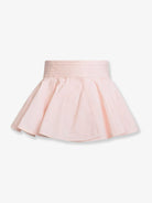 Alaïa Peplum cotton belt - Rose Pale