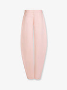 Alaïa Barrel fit denim trousers - Rose Pale