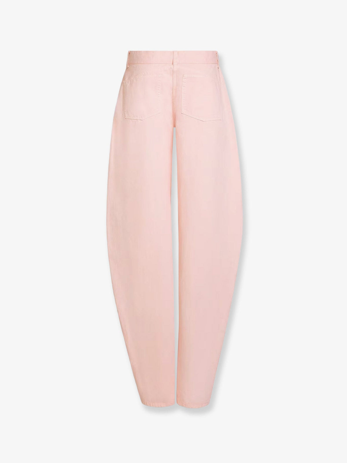 Alaïa Barrel fit denim trousers - Rose Pale