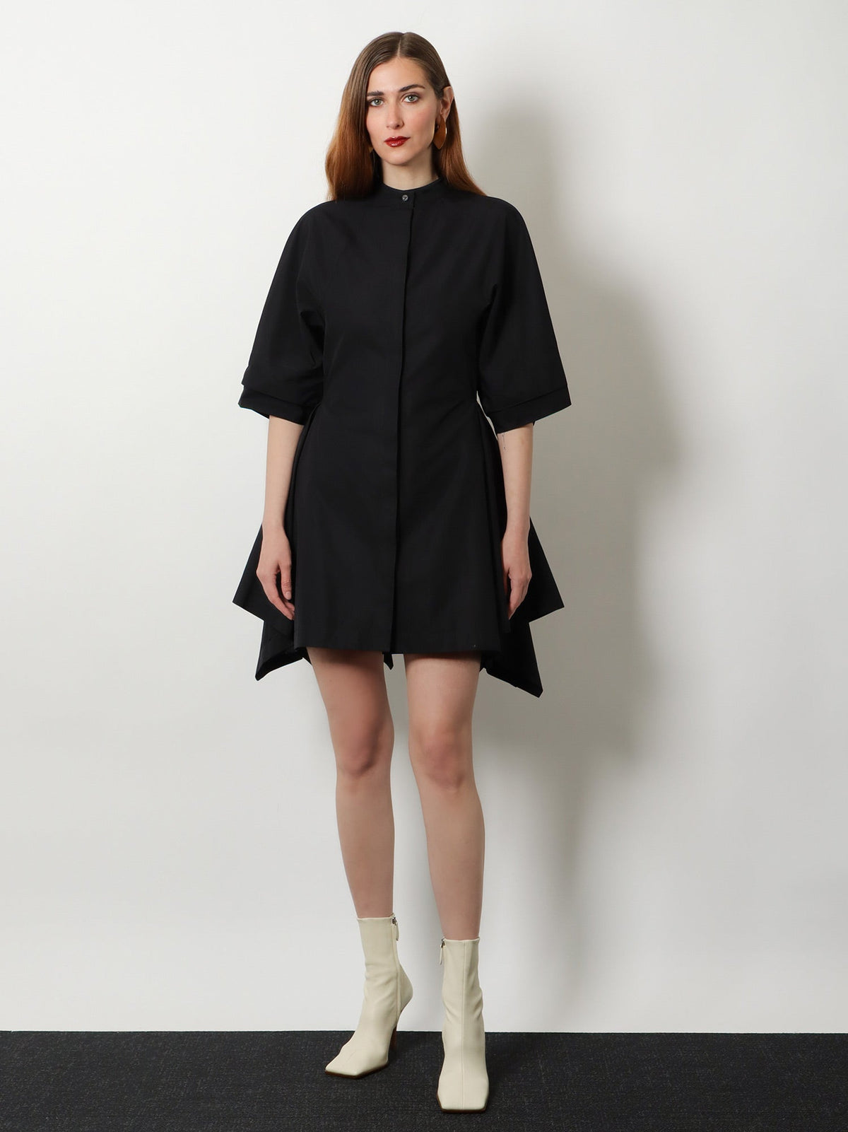 Alaïa Panelled cotton dress - Noiralaia