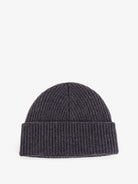 Ami Paris Virgin wool hat with embroidered logo on the front - Noir