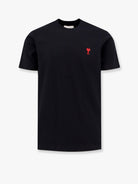 Ami Paris Biologic cotton t-shirt - Noir