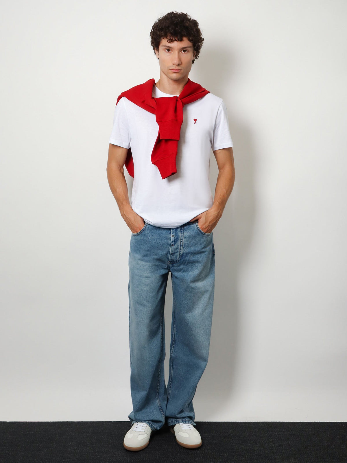 Ami Paris Biologic cotton t-shirt - Blanc