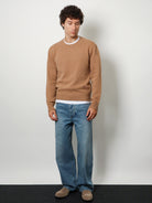 Ami Paris Cashmere sweater - Camel