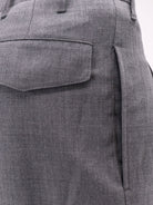Ami Paris Virgin wool trousers - Griscarbone