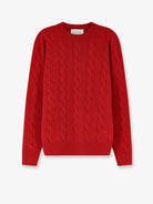 Ami Paris Wool sweater with cable knit - Rougerubis
