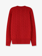 Ami Paris Wool sweater with cable knit - Rougerubis