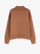 Ami Paris Wool knit cardigan - Camel