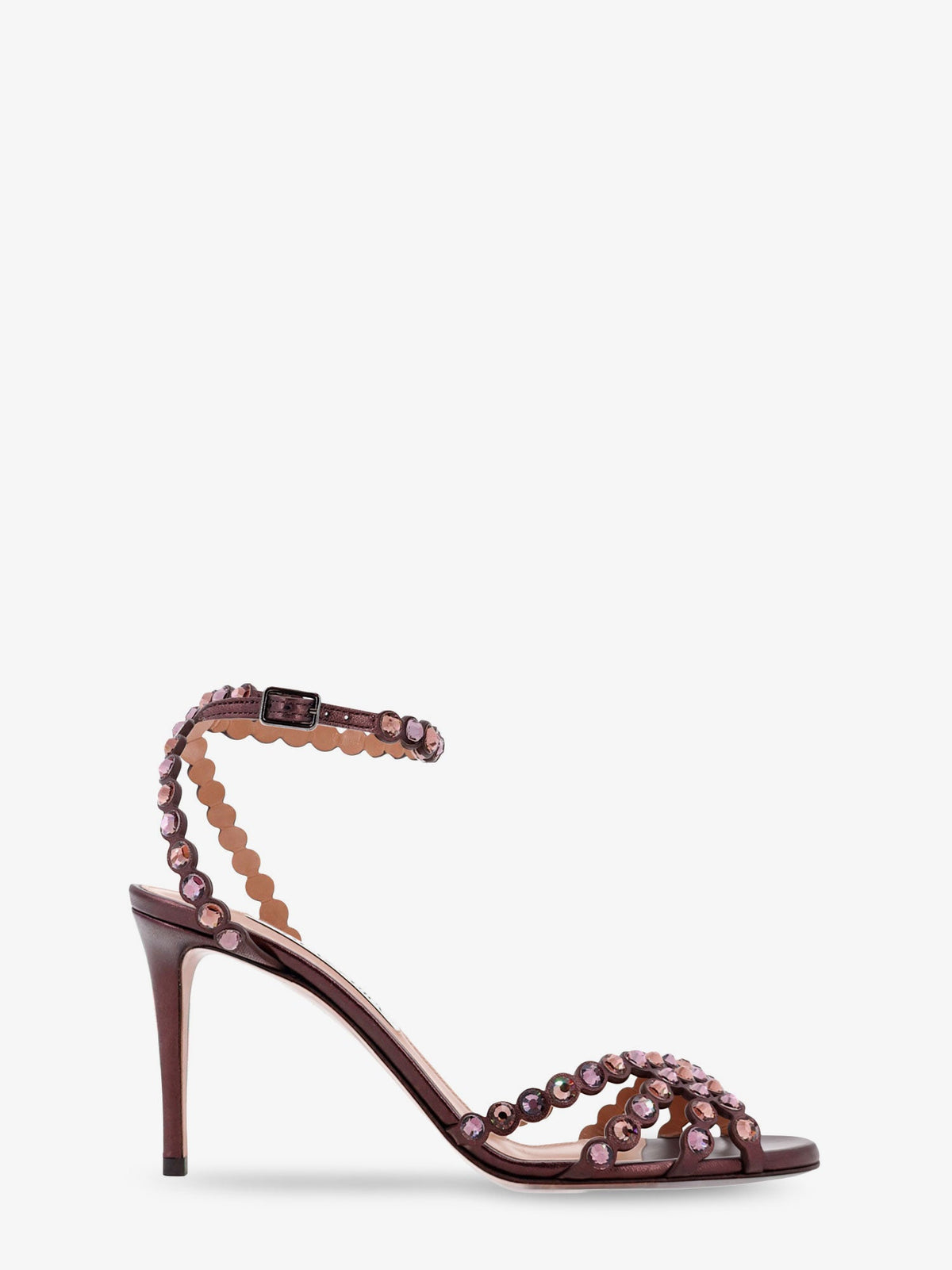 Aquazzura Tequila sandals with crystal detail - Melanzana